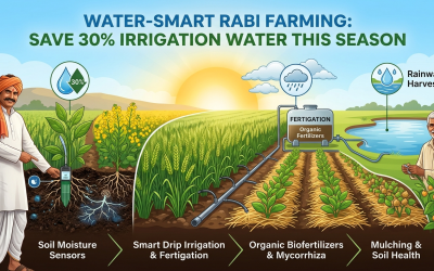 save irrigation water farming