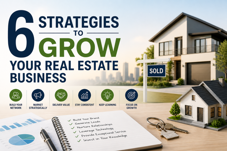6 Smart Ways to Grow Your Real Estate Business and Close More Deals