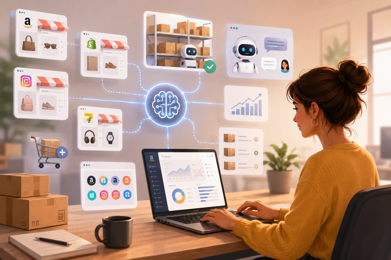 How AI Is Helping Businesses Manage Multi-Channel Ecommerce?
