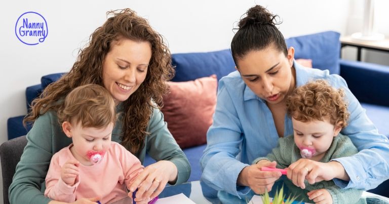 working from home with a nanny