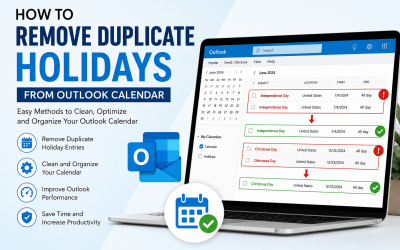 remove duplicate holidays from outlook calendar