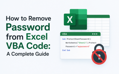 remove password from excel vba code