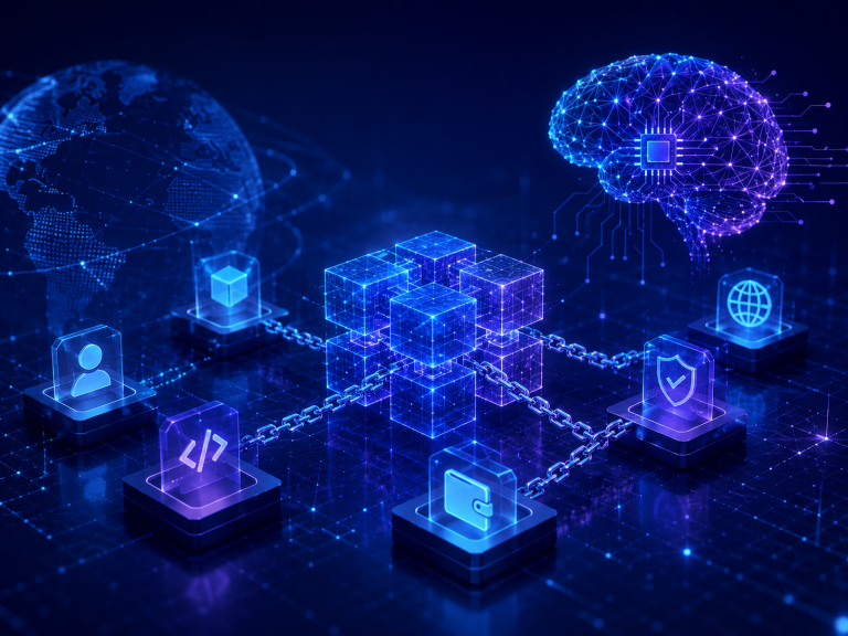 How AI and Blockchain Are Revolutionizing DApp Development and Web3 Platforms