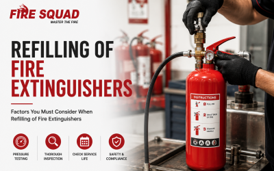 refilling of fire extinguishers