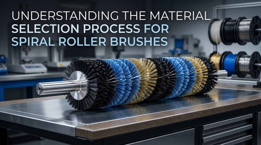 spiral roller brushes