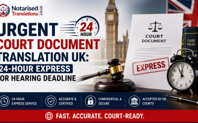 urgent court document translation uk