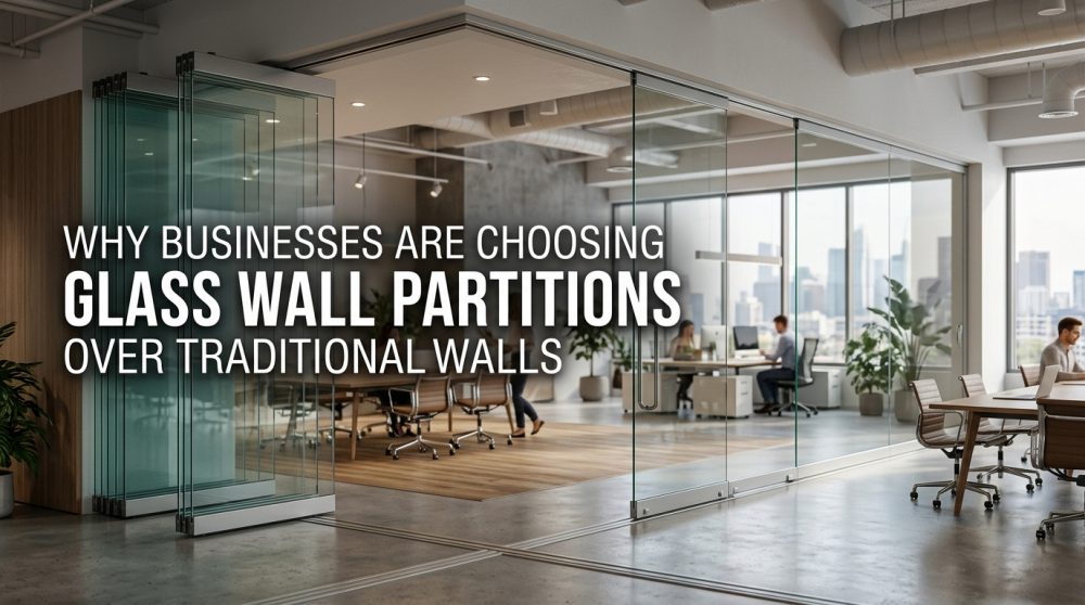 glass wall partition