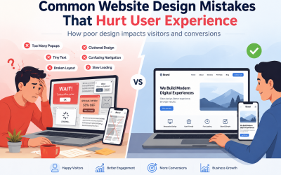 website design mistakes ux