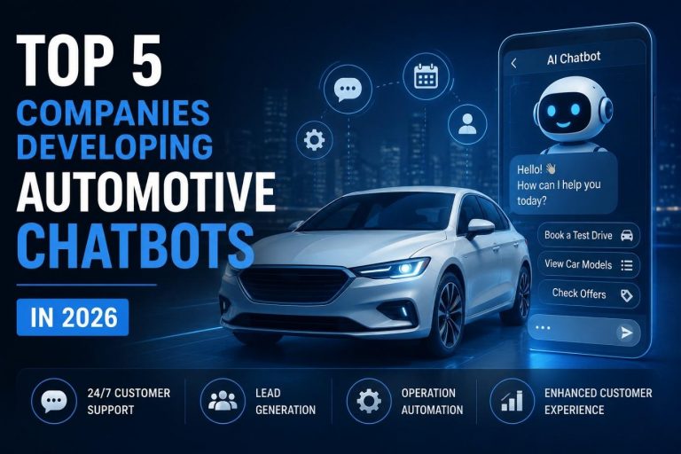 Top 5 Companies Developing Automotive Chatbots in 2026