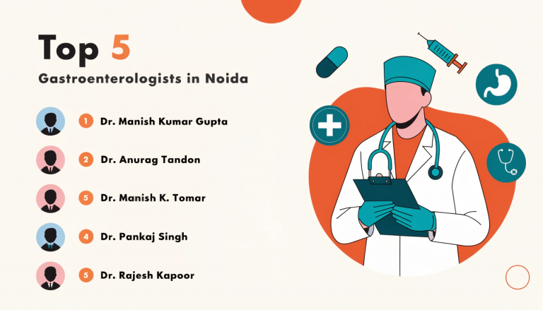 Top 5 Gastroenterologists in Noida