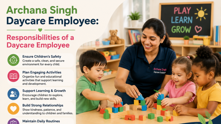 Archana Singh Daycare Employee: Responsibilities of a Daycare Employee