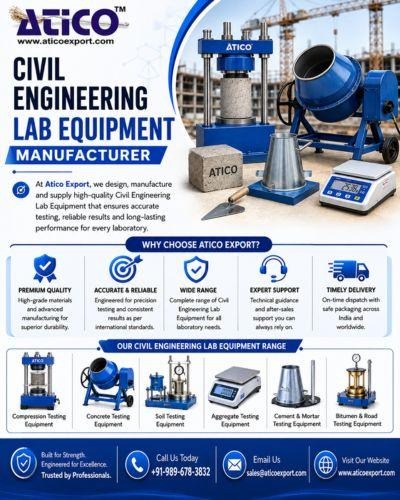 civil engineering lab equipment