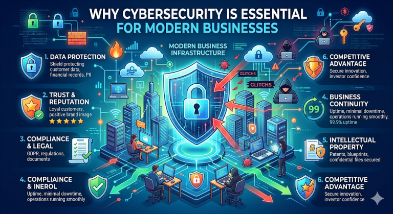 Why Cybersecurity is Essential for Modern Businesses