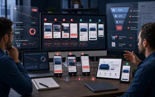 Responsive Design Mistakes That Hurt Website Conversions