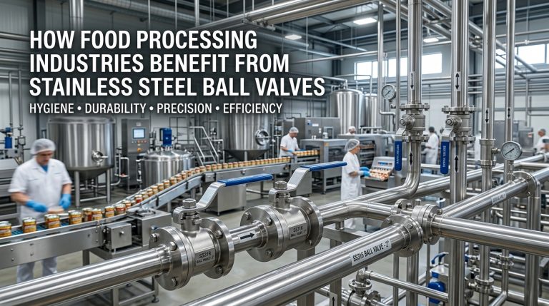 How Food Processing Industries Benefit from Stainless Steel Ball Valves