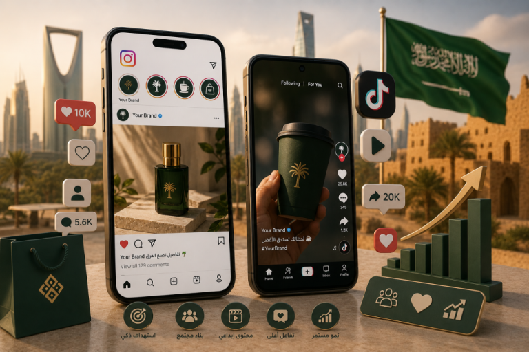 How Instagram and TikTok Marketing Help Saudi Brands Increase Engagement