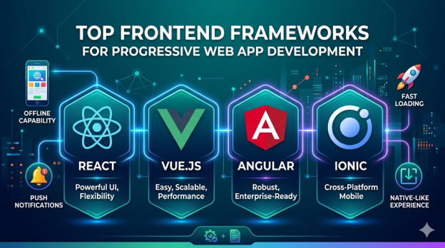 Top Frontend Frameworks for Progressive Web App Development