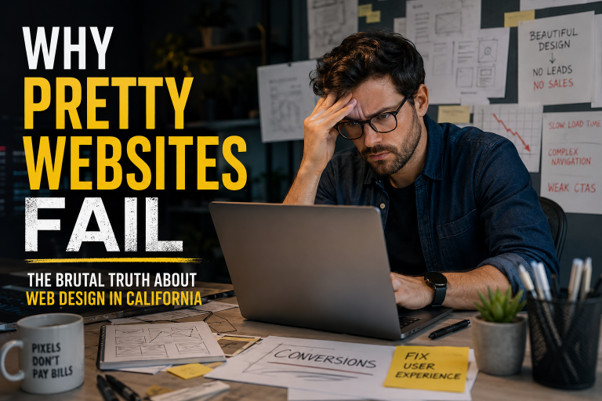 Why Pretty Websites Fail: The Brutal Truth About Web Design