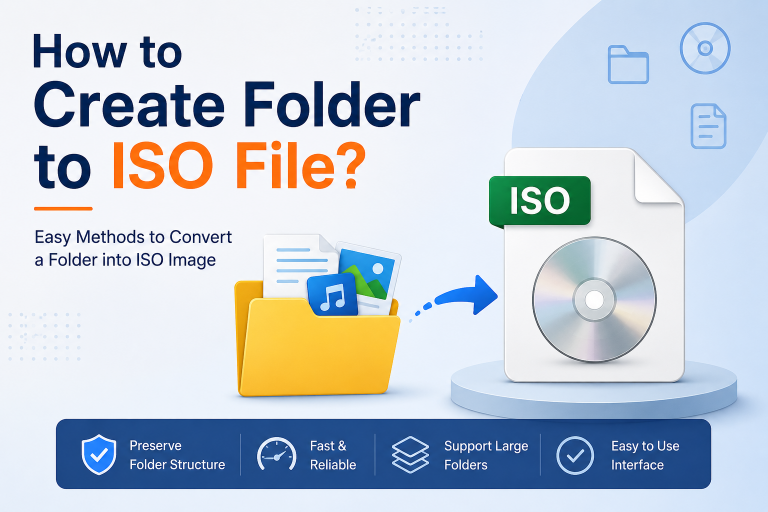 How to Create Folder to ISO File? Complete Step-by-Step Guide