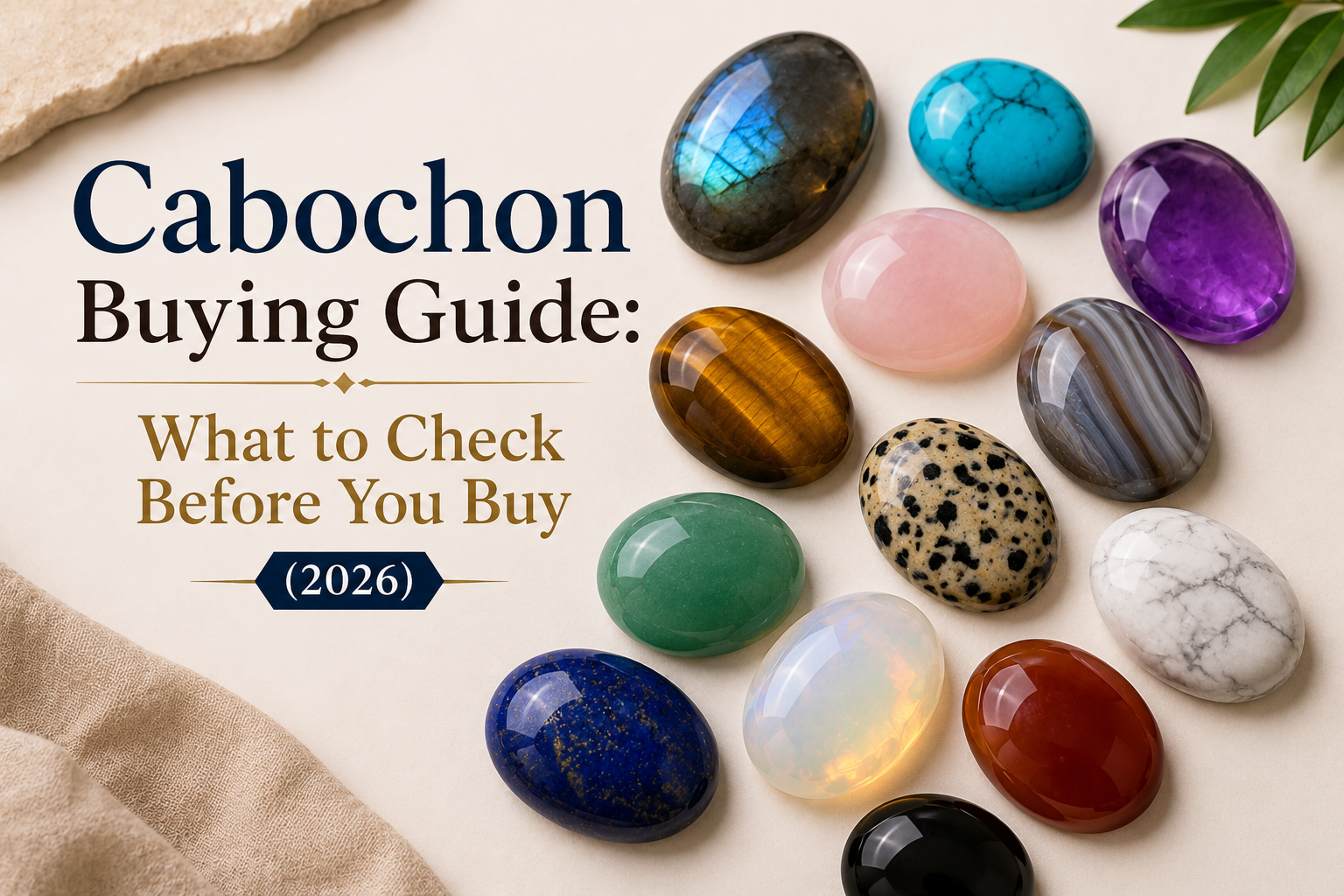 cabochon stones