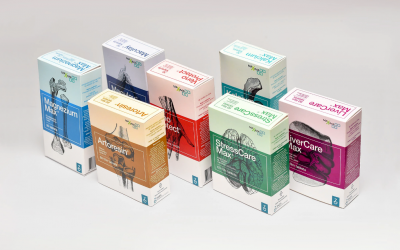 supplement packaging design