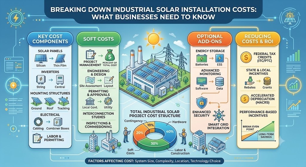 industrial solar installation cost