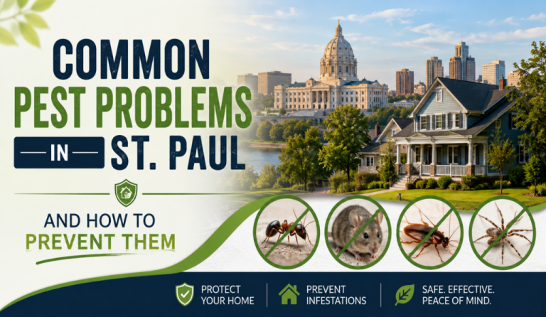 Common Pest Problems in St. Paul and How to Prevent Them
