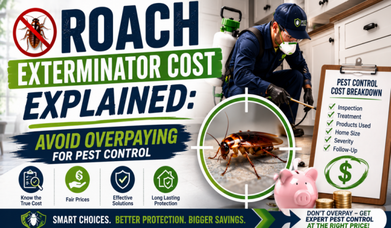 Roach Exterminator Cost Explained: Avoid Overpaying for Pest Control
