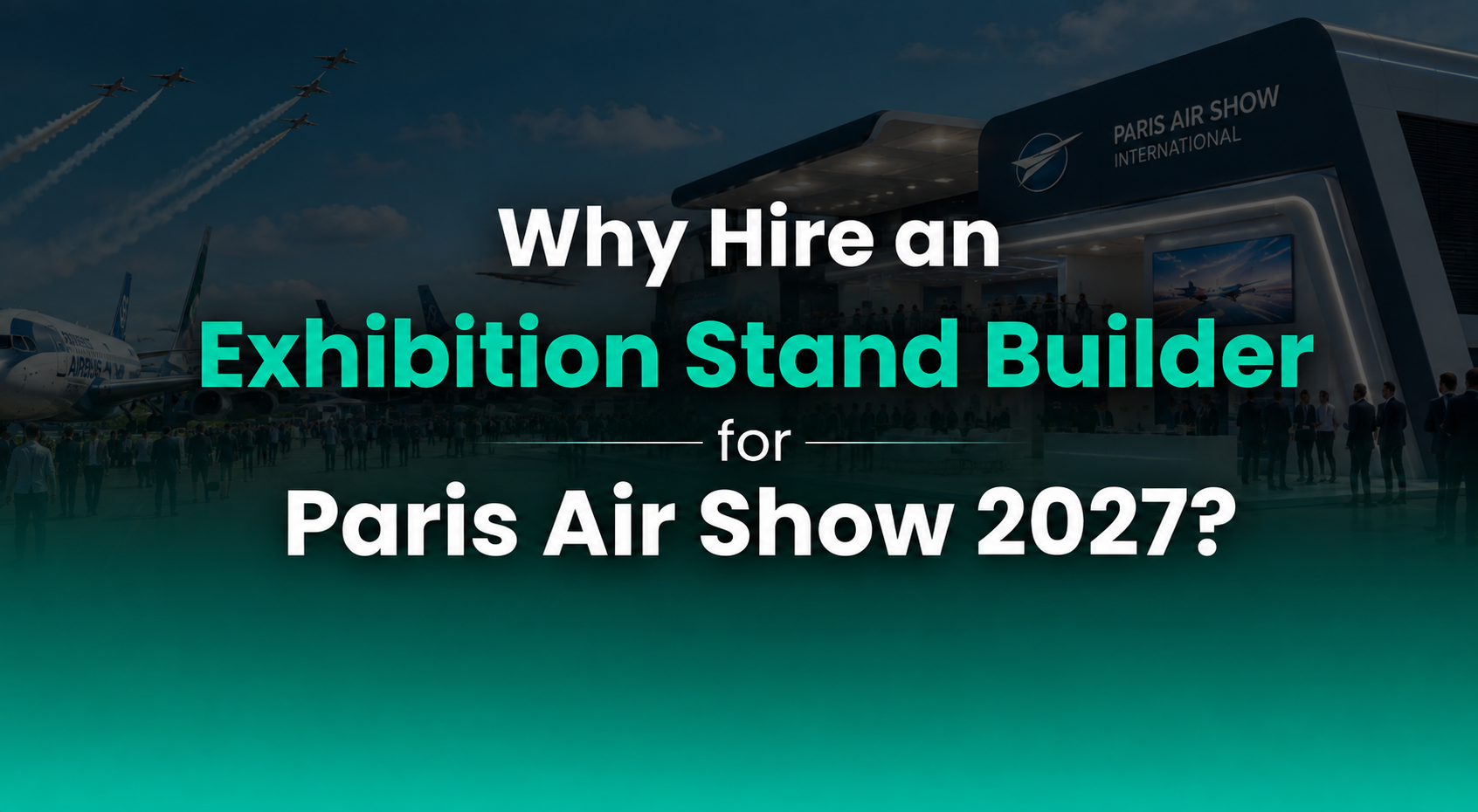 exhibition stand builder paris air show