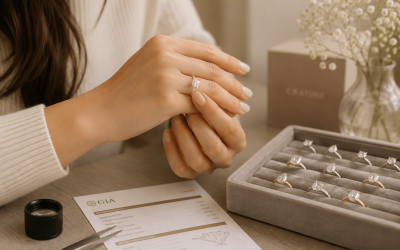 engagement ring shopping