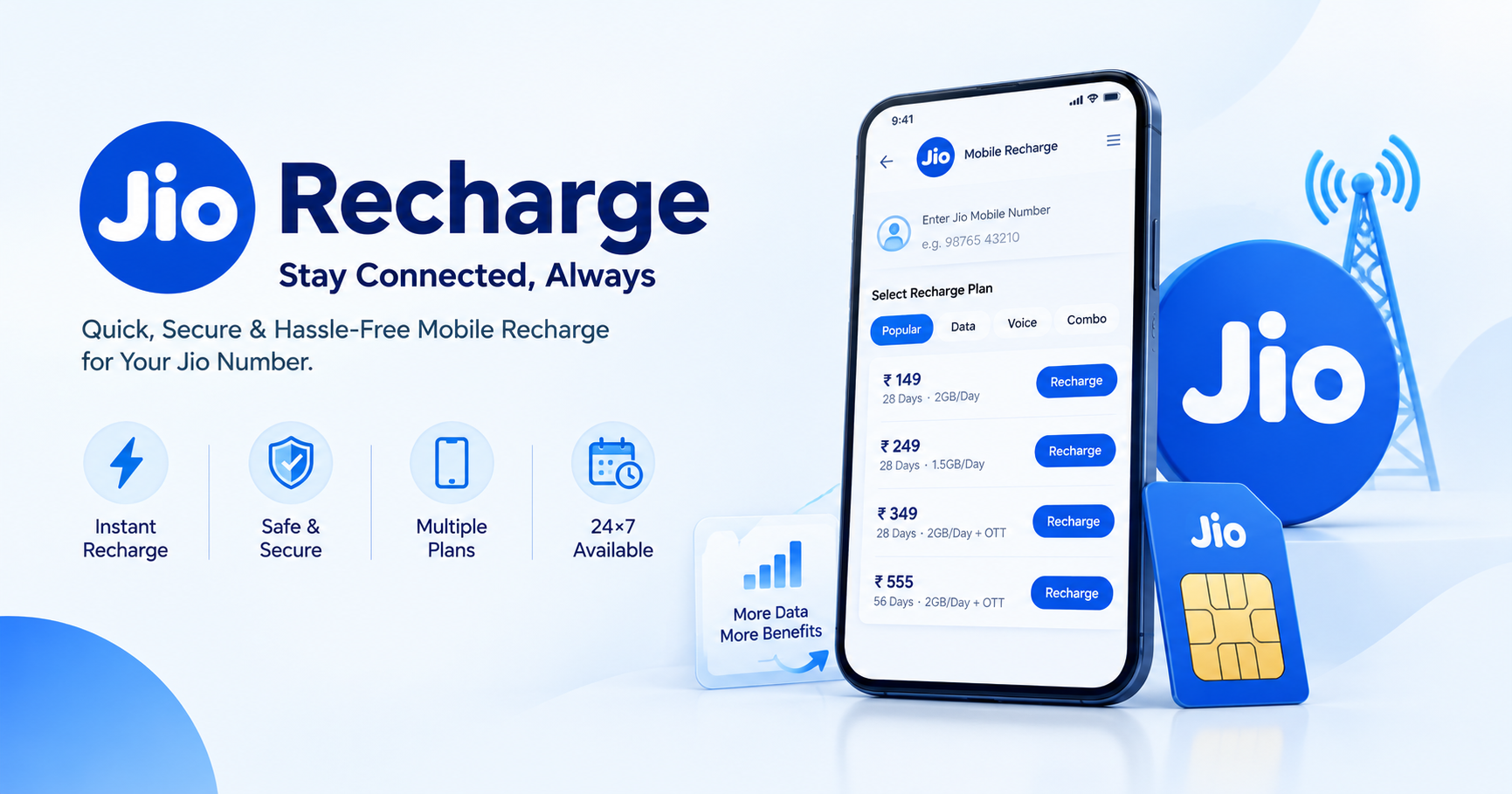 Jio recharge behaviour