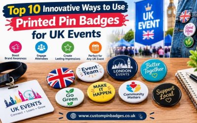 printed pin badges