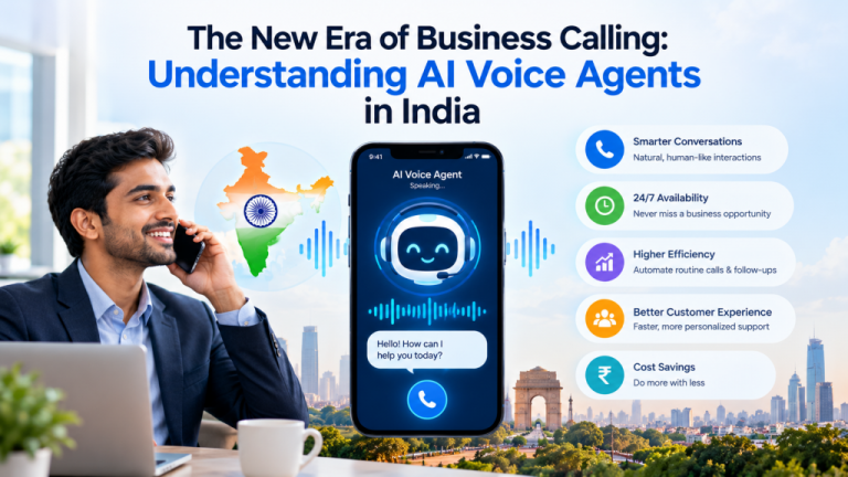 The New Era of Business Calling: Understanding AI Voice Agents in India
